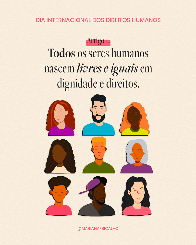 Imagem do post: Declaração Universal dos Direitos Humanos