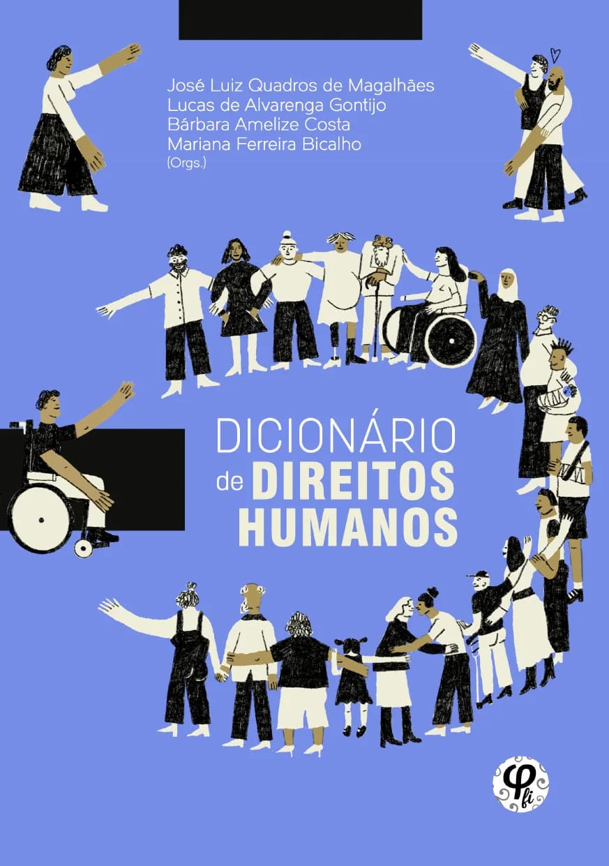 Capa de Dicionário de Direitos Humanos - vol 1