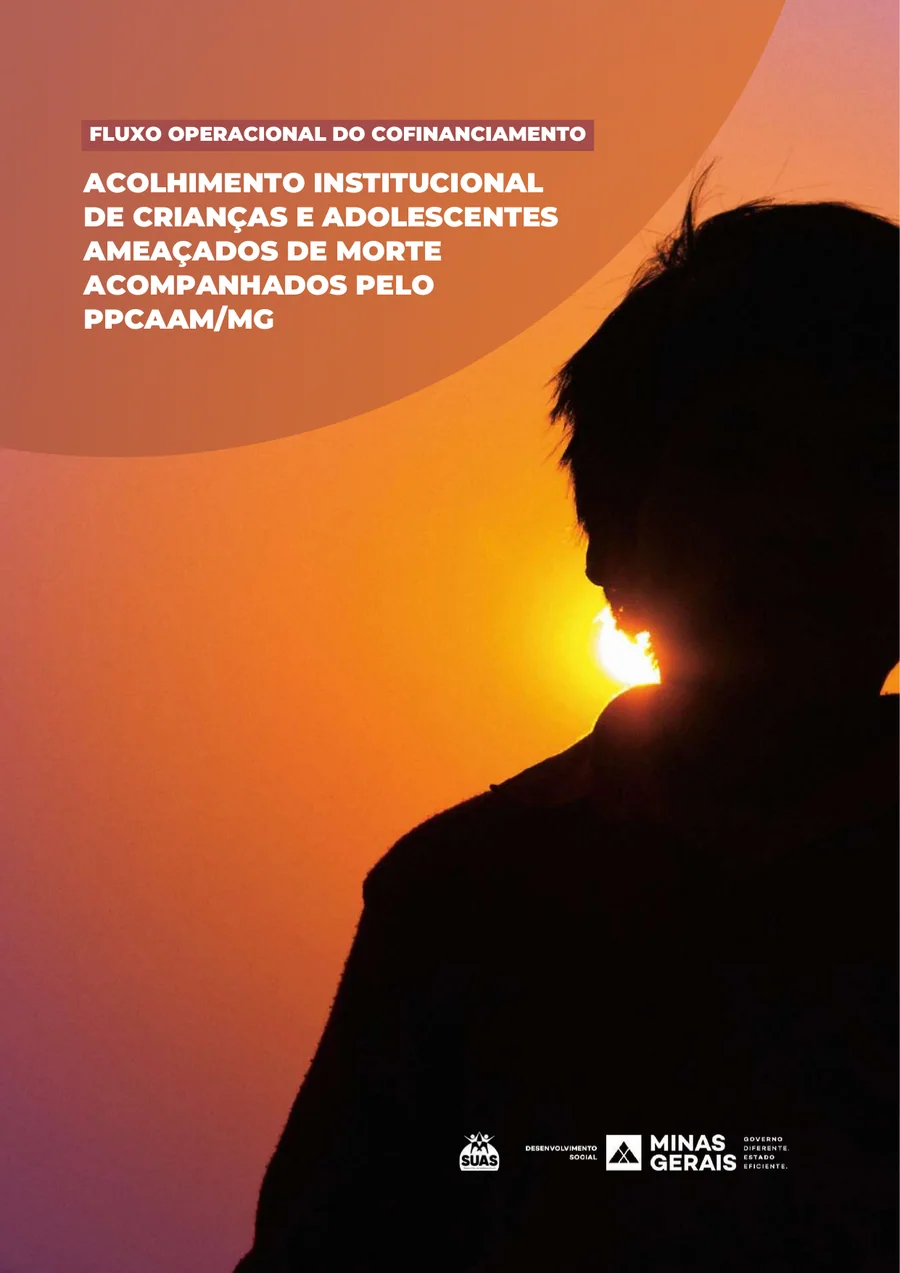 Capa de Operacionalização e fluxos no acolhimento institucional de crianças e adolescentes