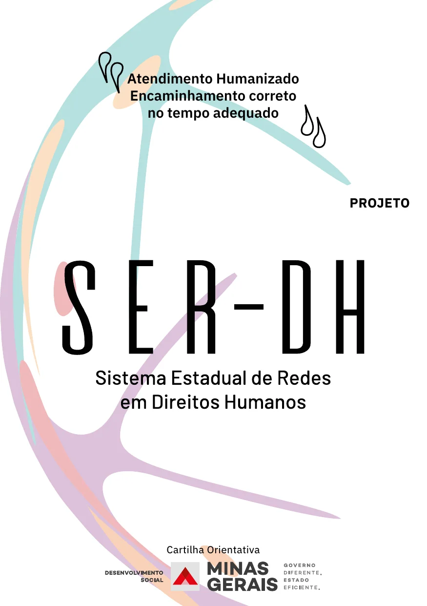 Capa de Sistema Estadual de Redes em Direitos Humanos