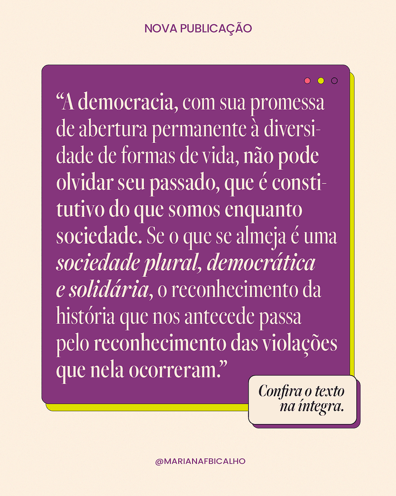 Imagem do post: Direito à Verdade