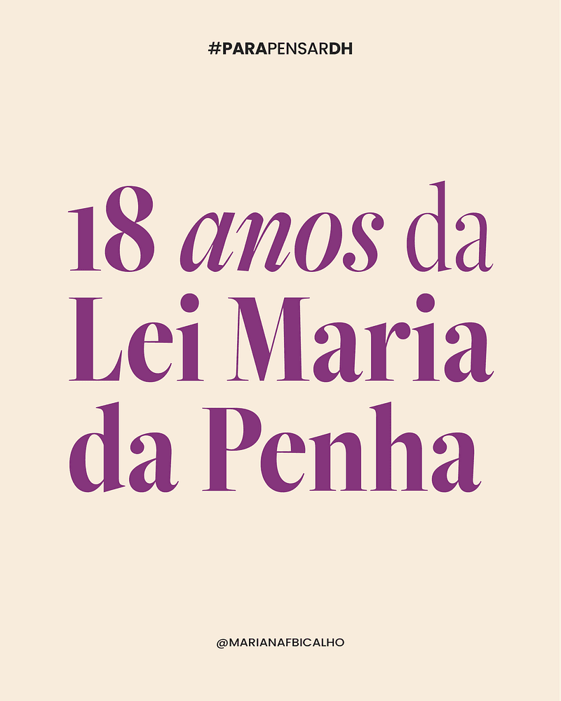 Imagem do post: Lei Maria da Penha